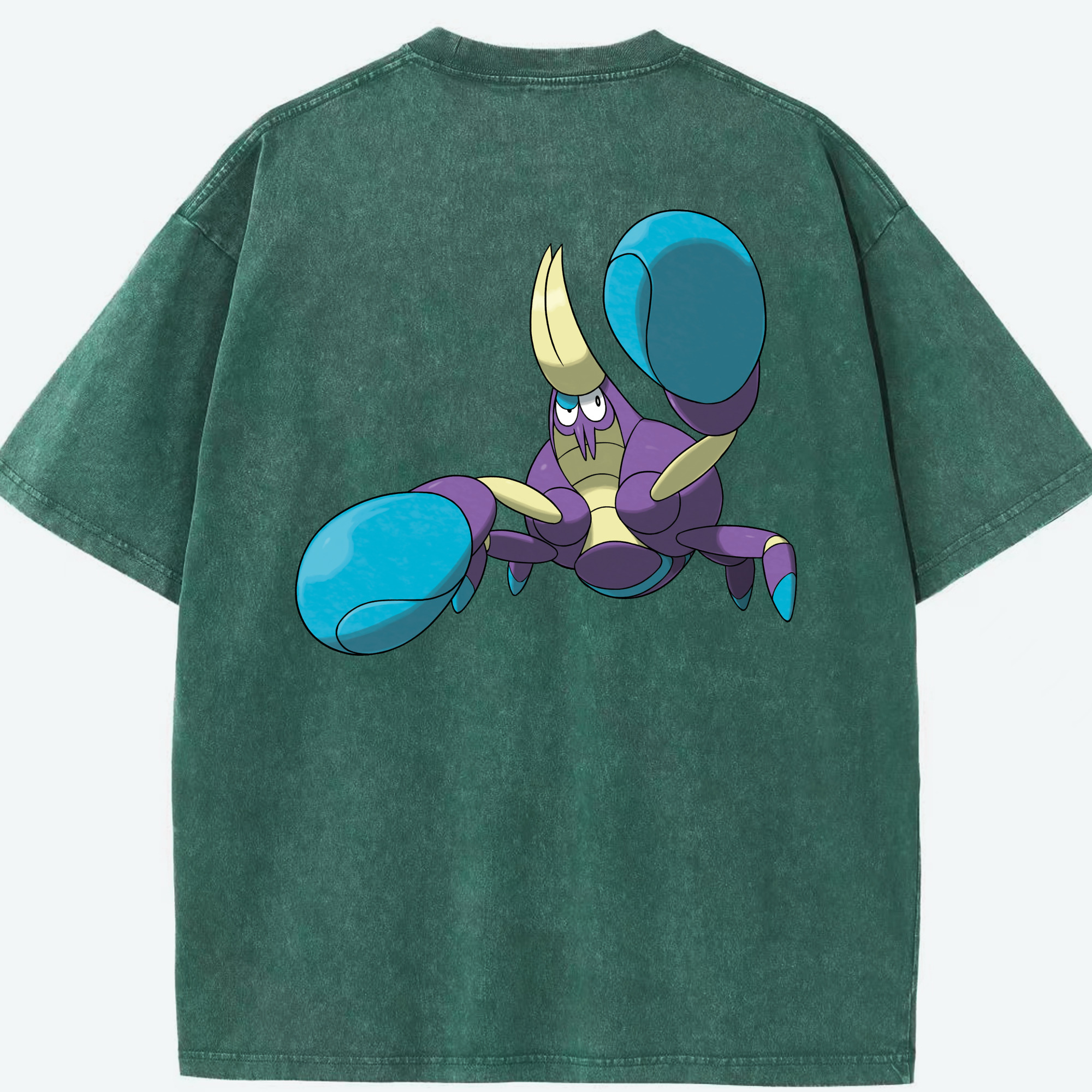 （画像用） ポケットモンスター Pokémon 綿100% ヴィンテージ風 半袖Tシャツ（背面プリント）